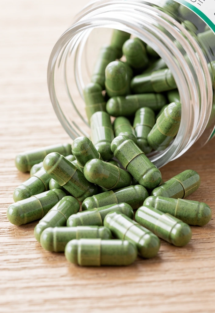 Natural capsules for strength and vitality